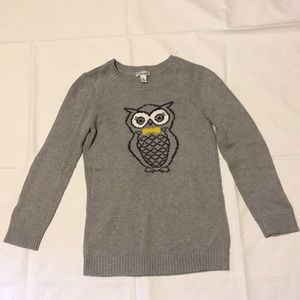 Old Navy owl sweater